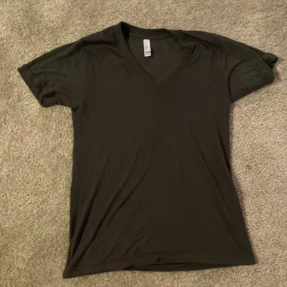 Tri blend v neck tee